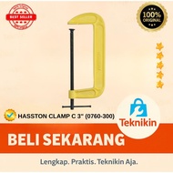 Hasston C-Clamp Tool Yellow C-Clamp/ (0760) - 3' Clamp