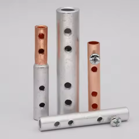 GL GTL GTL 16/25/35/50mm2 Copper AL Cable Wire Tubular Screw Bolt Connection Sleeve Joint Connector