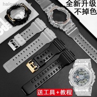 in stock Straps Fit the G SHOCK silicone band GA GA, 120, 110, 100 CR  replace transparent casing