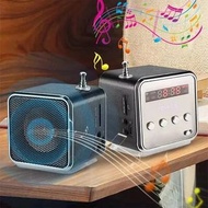 TD-V26 Speaker Mini FM Radio Receiver MP3 Music Plaer LCD Soundbar Support SD TF Card Music Stereo L