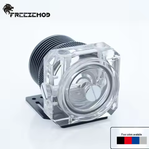 FREEZEMOD PJ-D5BGTZ Water Cooler Domestic Imported D5 Pump Transparent Cover Kit Supports OD60MM Wat