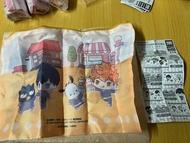 排球少年扭蛋 - Sanrio 角色 x 排球少年小袋子 2