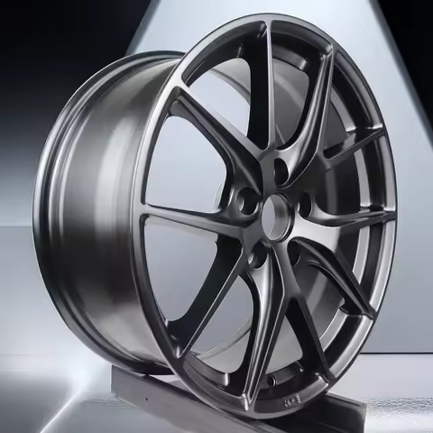 Wheels Rims Design 4x100 5x114.3 Professional Alloy New 16 17 Inch REW007 14 15 20 Inch Black and Si