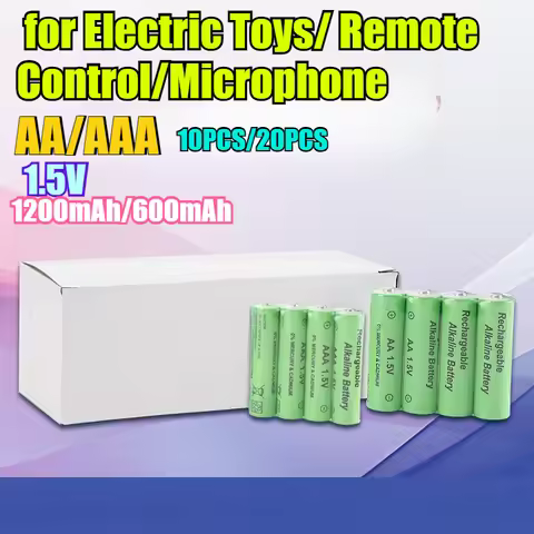1200mAh AA/600mAh AAA Rechargeable Battery Ni-MH Power Pack for Electric Toys/ Remote Control/Microp