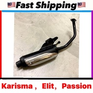 KARISMA ELIT PASSION STANDARD EXHAUST PIPE EKZOS EXZOS MUFFLER STD EJM MODENAS ELIT125 ELIT150 SN125