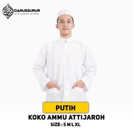 PUTIH Koko Ammu clothes | White Koko Ammu Shirt | Koko Haibah Ammu Attijaroh shirt