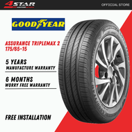 [INSTALLATION] Goodyear Tyre Assurance TripleMax 2 175/65-15 (1-30 days delivery)