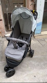 Hauck Citi Neo 3 Pushchair Grey - Lightweight, Compact, Foldable