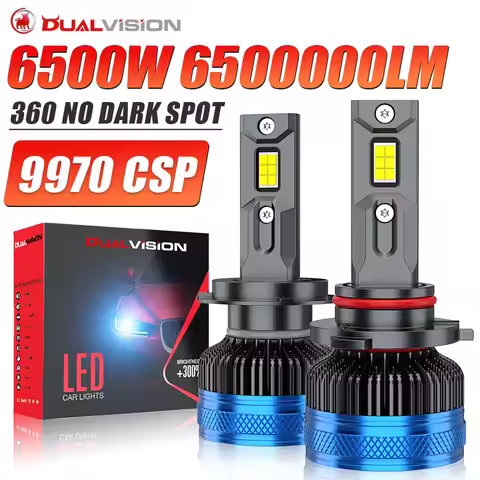 Dualvision 65000000LM 6500W H4 H7 H11 LED CANbus K6C H1 H8 9005 9006 HB3 HB4 9012 HIR2 Led Headlight