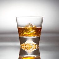 【質感禮物】日本田島硝子 日本製富士山經典威士忌杯