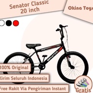 Sepeda BMX Senator Classic 20 inch sepeda anak Laki-laki anak cowo