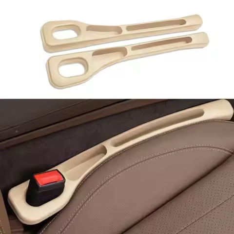 2Pcs Universal Car Seat Gap Plug Seam Seat Side Slot Filling Strips For BMW E38 E46 F15 E90 E92 E87 