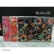 ZIPPER BAG PVC A4 POLKADOT ZIPPER DOCUMENT BAG/ (A4PVC)
