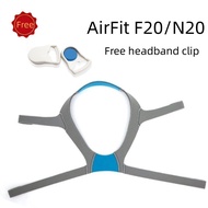 CPAP Headband for Resmed Airfit F20 N20 Headband Clip Ventilator Accessories Adjustable Replacement Headband for Sleep Apnea