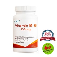 LAC Vitamin B-6 100mg (100 Tablets)