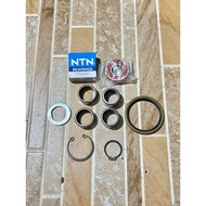 Front Wheel bearing roces set ring D snapring seal Axle Front Drum vespa px e excel corsa spartan