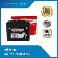 GTZ-7S Nippon Denso Dry Battery – MF 12V 6Ah Ready-to-Use Motorcycle Battery Treatmentbebas