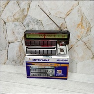 Mitsuyama MS-4046 FM AM SW Radio Portable Radio AC DC Radio For Old School Radio