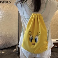 PANE5 Tweety Yellow Bird Shoulder Bag Large Capacity Cute Cartoon Backpack Portable Versatile Casual
