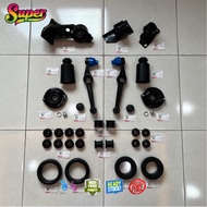 33 ITEM COMPLETE SET FOR PERODUA KANCIL 660/850-ENGINE MOUNTING/LOWER ARM/CROSSMEMBER BUSH/ABSORBER MOUNTING/COIL SPRING