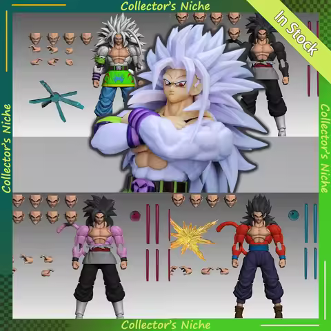 In Stock Black Hole Toys TK CUSTOM Dragon Ball Z Super Saiyan SSJ5 Son Goku Ssj4 Son Gohan Anime Act