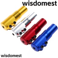 WISDOMEST Bicycle Stem Riser, Aluminum Alloy Head Up Adapter Bike Stem Extender, Bike Parts 12.4cm 13.8cm Fork Stem Extender Mountain Bicycle