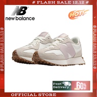 Bestseller New Balance  327 White Grey Pink Simple And Comfortable Low Cut Running Shoes For Women