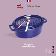 STAUB LA COCOTTE Cast Iron Oval Cocotte 3.2L - Made In France