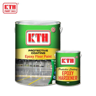 SNC - KTH 5 Liter Two Pack Epoxy Floor Paint - 9385 Black
