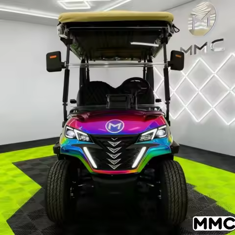 Professional 2/4/6/8 Seater 4WD Electric Golf Cart 72V 5000W 63km/h 4WD Slip-Resistant Multi-Purpose