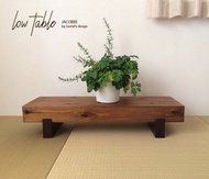 紮實木製茶幾 花台 電視櫃 原木 收納 手作 木頭撲滿 實木家具