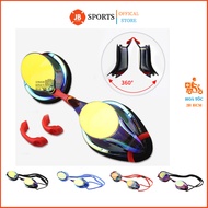 360 Degree Folding Swimming Goggles - Foldable Swimming Goggles for Men and Women, Adjustable Swimmi