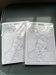 IRVINS Minions 著色本 x2