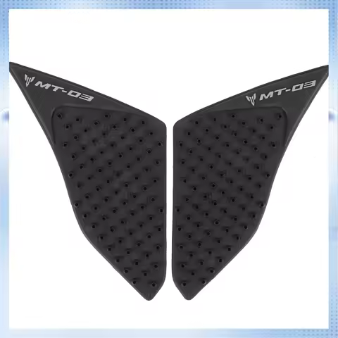 AM-Motorcycle Tank Pad Protector Sticker Decal Gas Fuel Knee Grip Traction Side For Yamaha MT-03 MT0