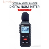LUMELAB​ Noise Meter, 30~130dB Handheld Decibelimeter, Professional Digital Environment 0.1 dB Sound
