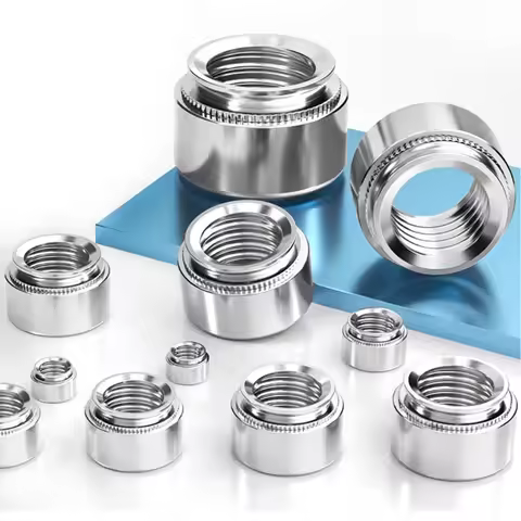 1/20X M2 M2.5 M3 M4 M5 M6 M8 M10 304 Stainless Steel CLS Self-Clinching Nut Press Insert Rivet Nut N