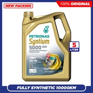 PETRONAS SYNTIUM 5000 DM 5W30 C2 C3 Fully Synthetic Engine Oil (5L) LL04 MB229.52 VW505.01 10000KM