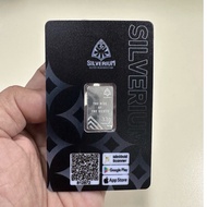 Silverium 3.3 Gram Fine Silver Bar 999