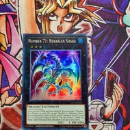 Genuine Yugioh Cards | Number 71: Rebarian Shark | CT14 Super rare.