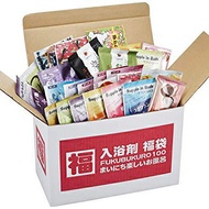[Made in Japan] Bath Salt Lucky Bag 100pcs Set / Assorted Japanese Onsen Bath Powder / You-Tsuhan Or
