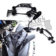 Motorcycle front Stand Holder Smartphone Mobile Phone bracket GPS Plate mirror Bracket For YAMAHA XMAX250 XMAX300 XMAX 250 XMAX 300 2017 2018 2019 2020 yamaha xmax-250 xmax-300 17-20