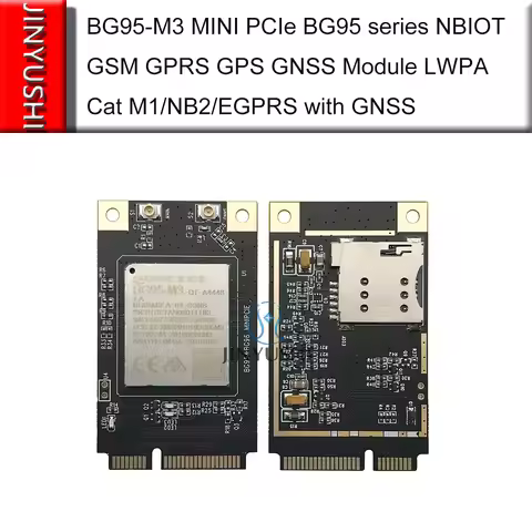BG95-M3 MINI PCIe BG95 with SIM Card Slot NBIOT GSM GPRS GPS GNSS Module LWPA Cat M1/NB2/EGPRS with 