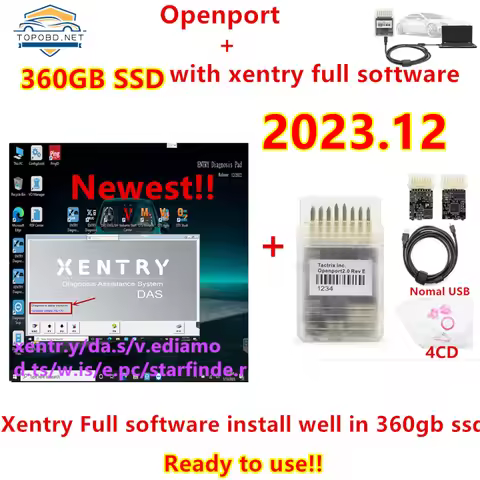 2023.12 Diagnostic Software Xentry 2023.12 Full Xentry Software Vedia.m DT.S WI.S EP.C Installed Wel