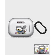 [Only From Korea] ZO&FRIENDS x CASETiFY AirPods Pro Case ZOA Earbuds Case Clear TPU Cover with Carab
