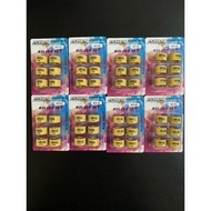 Original Roller Racing 1set 6pcs Teflon Brass Nmax Aerox Lexi Mio M3 Z 125 GT125 Xeon Fino fi X-Ride