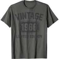 Men's cotton T-shirt 56 Years Old Vintage 1966 Limited Edition 56th Birthday T-Shirt Fast Shipping 4