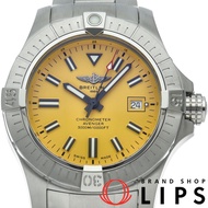 Breitling Avenger Automatic 45 Seawolf A17319/A17319101I1A1，不鏽鋼，男士腕錶，泛黃飾面，拋光，成色極佳（二手） - 包括錶盒和保固卡。