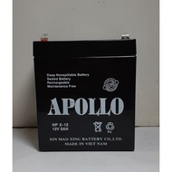 Ắc quy khô APOLLO 12V 5AH - NP 5-12