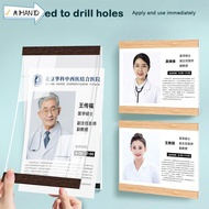 IMIHAN1 Display Frame, Wall Mounted Magnetic Certificate Frame, Acrylic A3/A4/A5 Transparent Busines