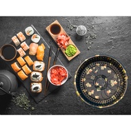 [SG PRODUCT ] ROUND SUSHI BOX SUSHI TRAY DISPOSABLE JAPANESE STYLE SUSHI CONTAINER
